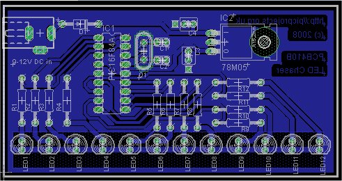 PCB artwork and overlay small view